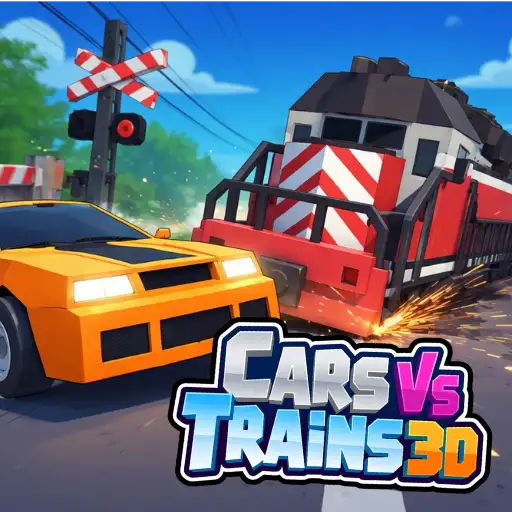 Car Vs Trains 3D